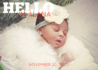 Alana (3 weeks) 2020